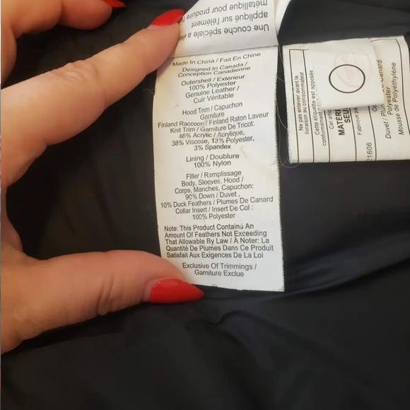 Danier Leather Winter Jacket - Picture 4 of 6